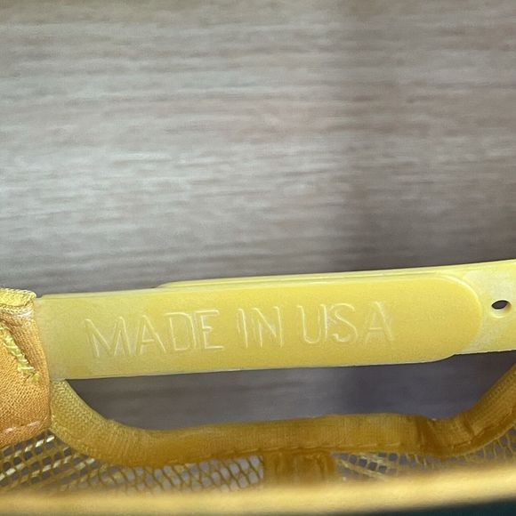 Vintage Azco Hennes Triple 3 Stripe Trucker Hat Snapback NOS Cap - Picture 8 of 8